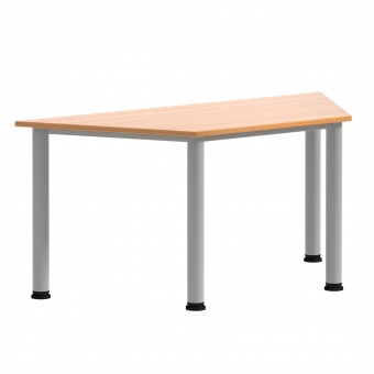 Trapeztisch, 140x70 cm (B/T), höhenverstellbar 58-72 cm, Trapeztisch, 140x70 cm (B/T), höhenverstellbar 58-72 cm,